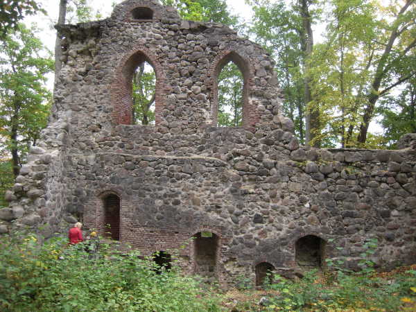 Castle remains 1210