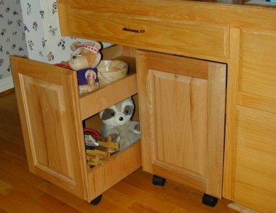 Rolling Kitchen Carts (open) 3289