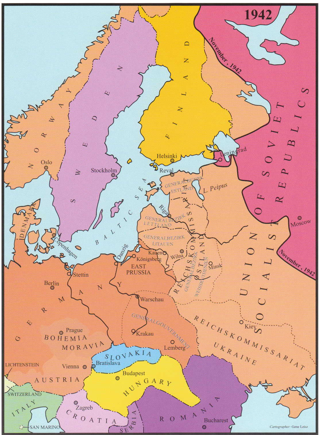 1942 Map