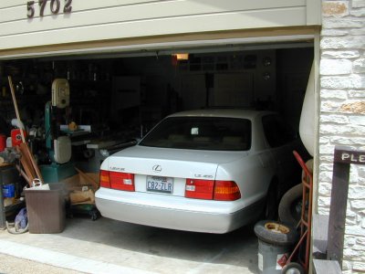 Car in workshop...er...garage 3450